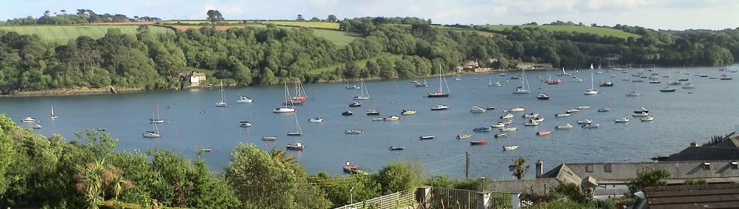 Helford Passage - Helford River from the car park (c) Martin Imber